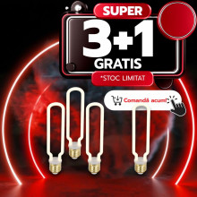 Bec LED Neon T32, 4W, 2200K, 360Lm, 3+1 GRATIS 