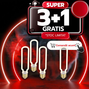 Bec LED Neon T32, 4W, 2200K, 360Lm, 3+1 GRATIS