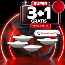 Spot LED Saturn cu Cip LED Samsung 9W, 6500K, 720lm, 3+1 GRATIS 