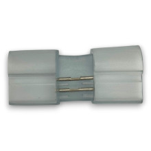 CONECTOR "I" NEON FLEX 220V PT. 14X23MM 9MM PIN