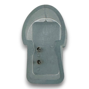 CONECTOR "I" NEON FLEX 220V PT. 14X23MM 9MM PIN