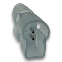 CONECTOR "I" NEON FLEX 220V PT. 14X23MM 9MM PIN