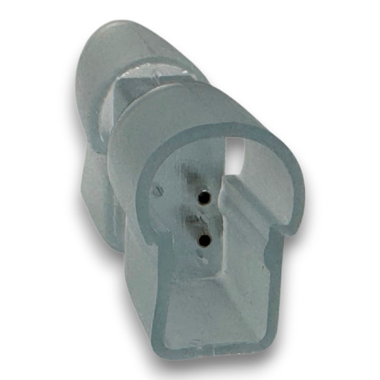 CONECTOR "I" NEON FLEX 220V PT. 14X23MM 9MM PIN