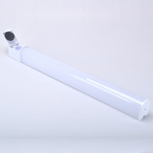 Corp LED baie alb, cu priza, 15w, 4100K, lumina neutra, cu protectie IP44