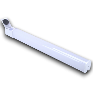 Corp LED baie alb, cu priza, 15w, 4100K, lumina neutra, cu protectie IP44