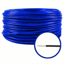 Cablu electric rigid FY 0.75 ALBASTRU (H05V-U)