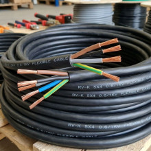 Cablu de energie flexibil RV-K 5X4 0.6/1KV