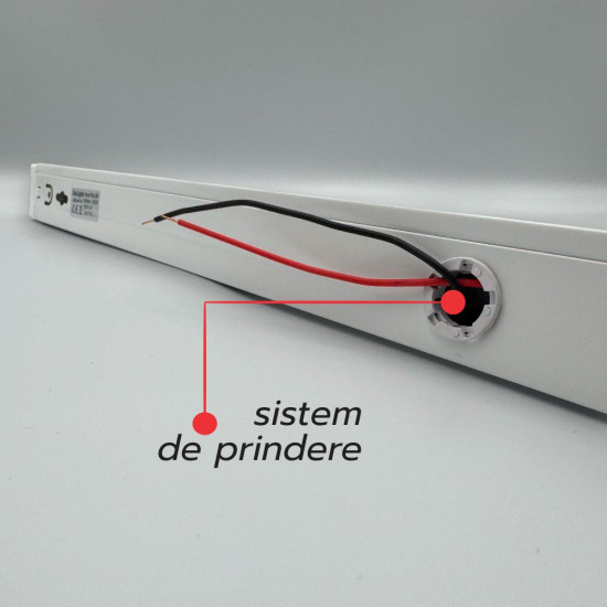 Corp Led T8, 9W=18W, 6400K, lumina rece