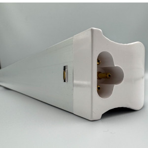 Corp T8 cu LED Interconectabil Transparent 18W/6500k/1440lm lumina rece 1200mm