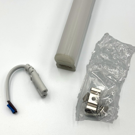 Corp Led T5 cu intrerupator, 7W=14W, 6400K, lumina rece