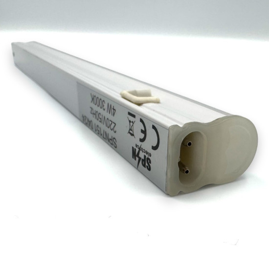 Corp Led T5 cu intrerupator, 7W=14W, 6400K, lumina rece