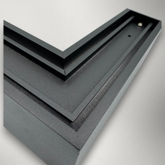 Corp LED liniar suspendat 90grade, interconectabil,12W, 5000K, negru