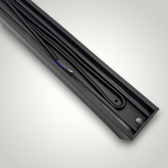 Corp LED liniar interconectabil, 40W, 5000K, negru