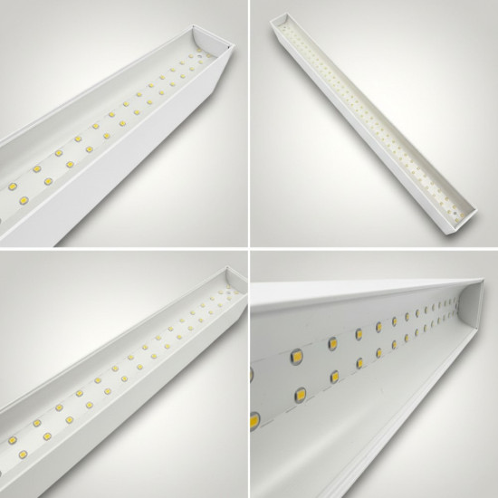 Corp LED liniar interconectabil, 40W, 5000K, alb