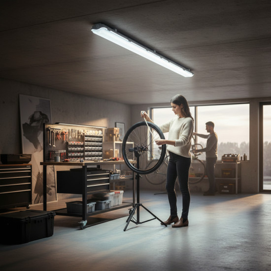 Corp Neon IP65 2X9W (Pentru Tub LED 60 cm)