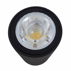 Spot Sina Negru 12W=120W, 4000K, lumina neutra