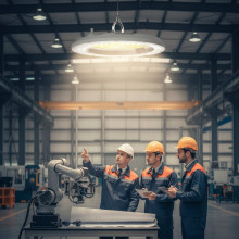 Corp Led Industrial UFO  Ø235, 100W, 6500K, lumina rece