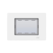 Rama etans 3 module, Alb lucios, IP55, Gewiss System Pura GWC25451 Rama etans 3 module, Alb lucios, IP55, Gewiss System Pura GWC25451