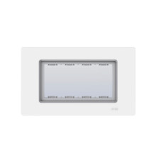 Rama etans 4 module, Alb lucios, IP55, Gewiss System Pura GWC25461 Rama etans 4 module, Alb lucios, IP55, Gewiss System Pura GWC25461