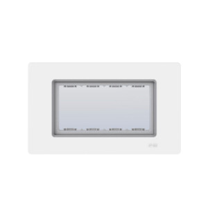 Rama etans 4 module, Alb lucios, IP55, Gewiss System Pura GWC25461 Rama etans 4 module, Alb lucios, IP55, Gewiss System Pura GWC25461