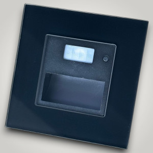 Spot led Scara cu senzor din sticla,negru 1.5W, 1800K-7500K