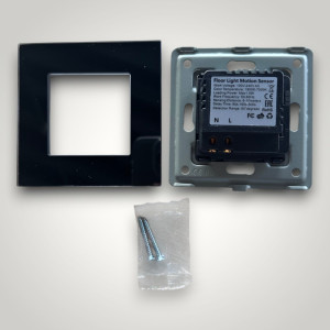 Spot led Scara cu senzor din sticla,negru 1.5W, 1800K-7500K