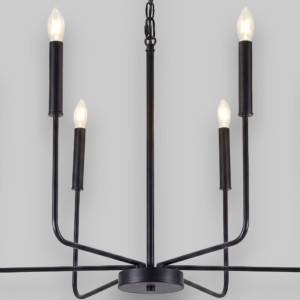 Candelabru Suspendat Cu 6 Brațe Zeus, Ø 70 x 150cm, 6x7W E14 Candelabru Suspendat Cu 6 Brațe Zeus, Ø 70 x 150cm, 6x7W E14