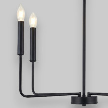 Candelabru Suspendat Cu 4 Brațe Zeus, Ø 70 x 150cm, 4x7W E14