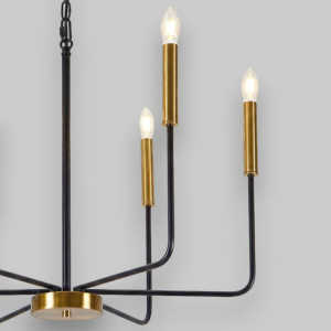 Candelabru Suspendat Cu 6 Brate Odin, Ø 70 * 160cm, 6*7W E14