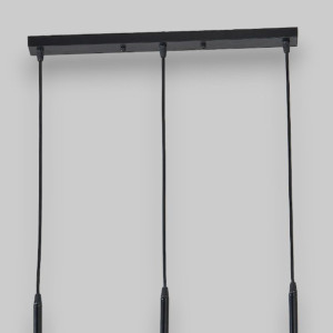 Lustra Suspendata Cu 3 Pendule Trio II, 50 × 158 cm , 3*10W E27 Lustra Suspendata Cu 3 Pendule Trio II, 50 × 158 cm , 3*10W E27