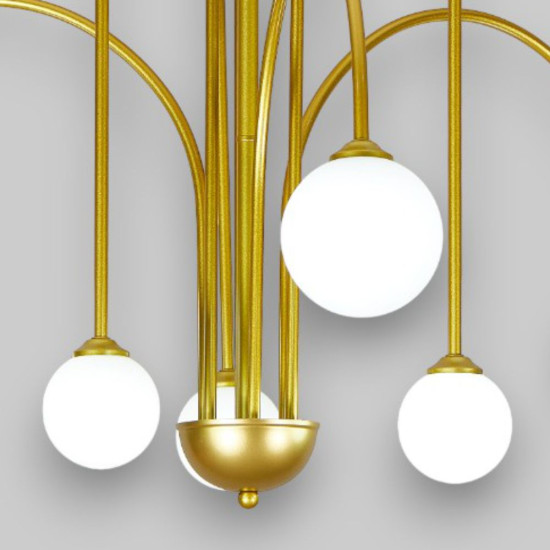 Candelabru Cu 6 Pendule G9 Cleopatra, 75 × 60 cm, 6*5W G9