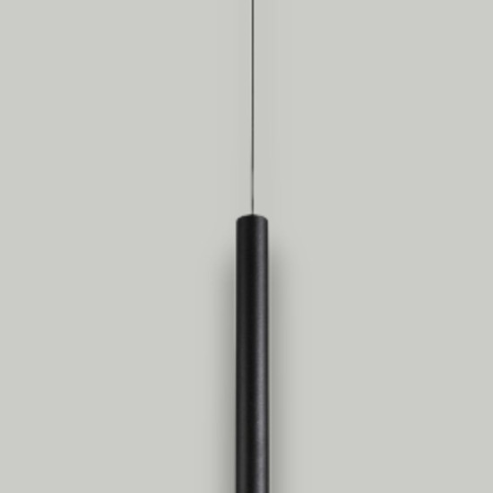 Lustra LED Suspendata 5W MONO, 3000k, 5W, neagra