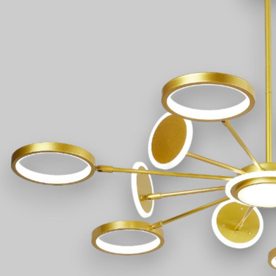 Lustra LED Suspendata 128W Venus, 3000-4000-6000k, 6000lm,115 x 60 cm Lustra LED Suspendata 128W Venus, 3000-4000-6000k, 6000lm,115 x 60 cm