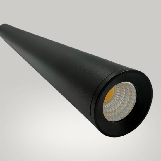 Lustra LED Suspendata MONO, 3000k, 5W, neagra