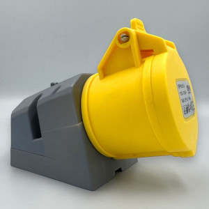 Priza industriala 16A, 110V, 3P - montaj aparent Priza industriala 16A, 110V, 3P - montaj aparent