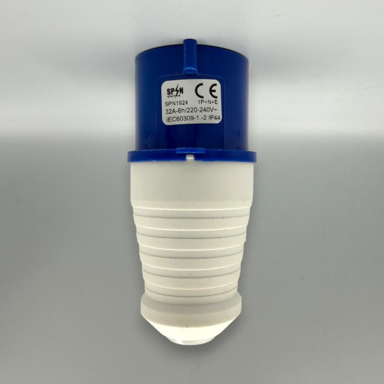 Fisa Monofazica Mobila 1P+N+E  32A 230V IP44