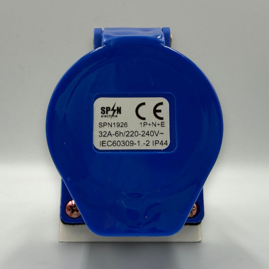 Priza Monofazica Perete 1P+N+E  32A 230V IP44