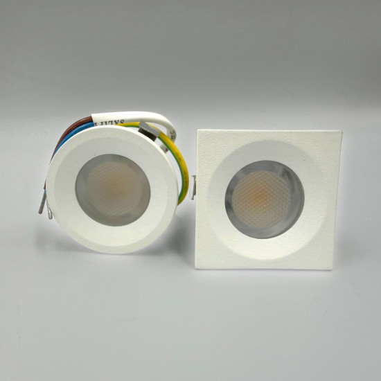 Spot LED Rotund pentru Mobila Ø35, 3W, 3000K, lumina calda