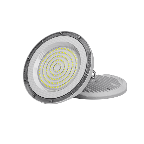 Corp iluminat industrial UFO  Ø266x138mm, 100W, 6500K, 140lm/W, P65, lumina rece