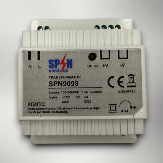 Transformator 230V-12V/60W/5A