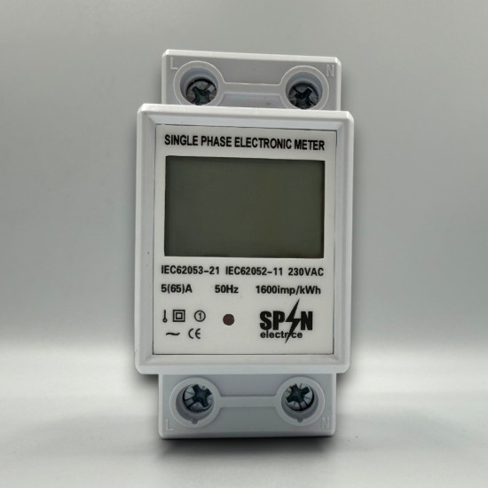 CONTOR PE SINA DIGITAL MONOFAZIC 230V 65A