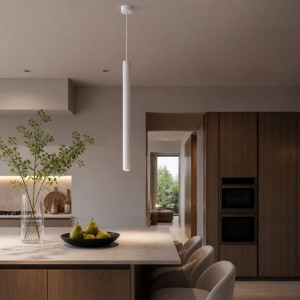 Lustra LED Suspendata MONO, 3000k, 5W, alba