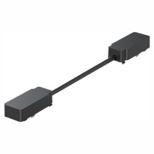 Conector cablu pentru sină colt, Negru