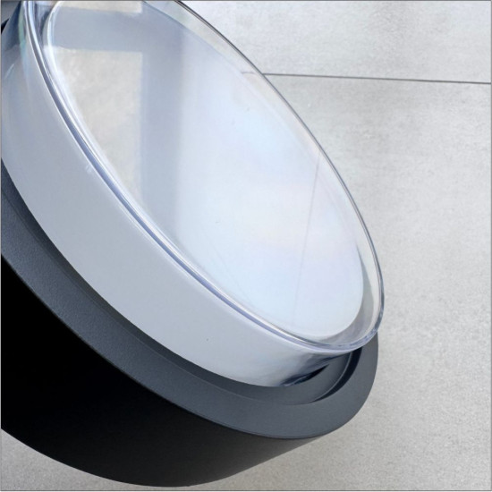 Aplica rotunda Lara IP65 15W 3000K 1350LM