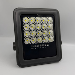 Proiector led SMD cu Panou Solar si telecomanda -  50W/6500k