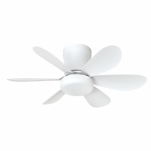 Lustra LED Cu Ventilator 12W Alba
