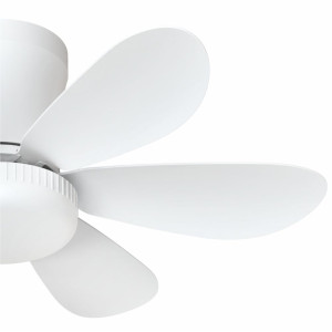 Lustra LED Cu Ventilator 12W Alba