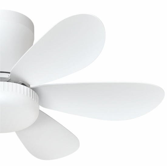 Lustra LED Cu Ventilator 12W Alba