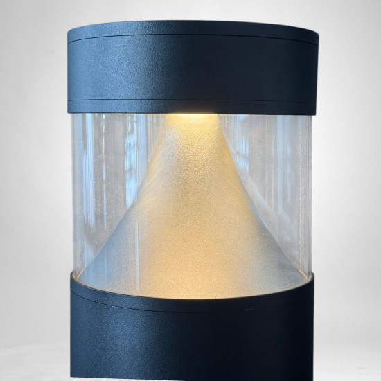 Stâlp LED Grădină 5W Cu Panou Solar IP65, 3000K, Lumina calda