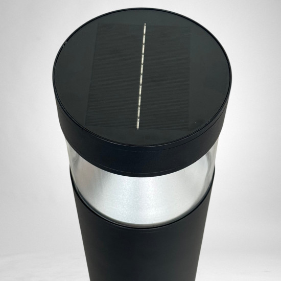Stâlp LED Grădină 5W Cu Panou Solar IP65, 3000K, Lumina calda